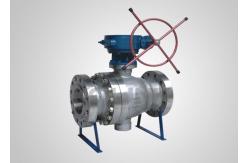 China Cast Steel Trunnion-mounted Ball Valve Full-Port Double Block & Bleed DBB supplier