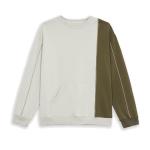 Round Neck Mens Embroidered Sweatshirt Thermal Lining And Soft Fleece Fabric for sale