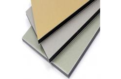 China B1 Fireproof PVDF Aluminum Composite Panel For Curtain Wall supplier