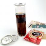 Slim Shape 330ml Plastic Beverage Cans For Milk Water for sale