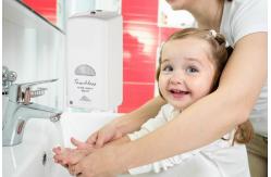China Wall Mounted 1200ml Foam Soap Dispenser / Automatic Soap Dispenser For Hospital / Kitchen supplier