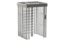 China 40W Unidirectional LED Display Full Height Barriers 4 Sections Turnstiles Full Height supplier