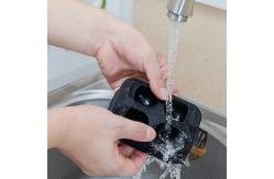 China Eco Friendly 4 Grid 3D Skull Silicone Ice Cube Trays supplier