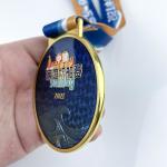 Custom Medal Engraving 3D Sailing Medal With Logo Printed