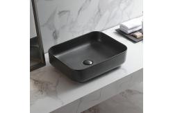 China Rectangular Sanitary Ware Basin Countertop Ceramic Washing Basin supplier