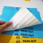 Waterproof Customize Event Tyvek Paper Wristbands Durable Snap Closure for Easy Control