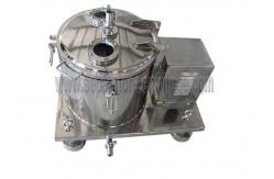 China Silver CBD Oil Extraction Basket Centrifuge Machine With 12 Months Warranty supplier