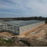 Customized Innovative Steel Buildings Workshop , Two Storey Steel Frame Building for sale