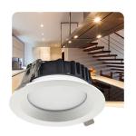 White IP20 LED Ceiling Light 40w Round Shape 3000k Powder Coating for sale