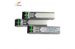 China DDM SFP 1.25G 1550nm 80KM SC Transceiver Module Ethernet SFP Module supplier