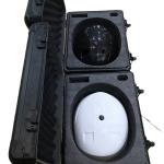 AI Thermal Imaging Policy Smart Temperature Measuring Helmet for sale