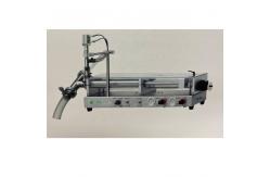 China 60ml 50BPM Pneumatic Semi Automatic Bottle Filling Machine supplier