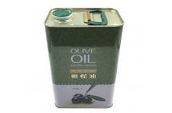 China Waterproof 2L Rectangular Olive Oil Tin Cans CMYK Printing supplier