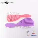 Eco-Friendly Manufacturer Airbag Comb Set Plastic Handle Massage Wooden Paddle Hair Brush for sale
