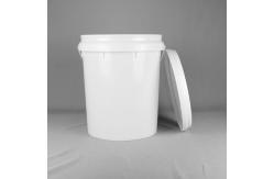 China Iml Label 5 Gallon Plastic Bucket 20L For Paint Coating Chemicals Adhesives supplier