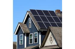 China 160W All Black Mono Solar Panel Bifacial Cells Customized supplier