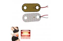 China Multifunctional Polyimide Flex Heater For Warm Palace Belt Massager supplier