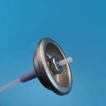 Silver Metered Aerosol Valve with Button Actuator for 0.1-0.2 Ml/s for sale