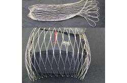 China 7x7 / 7x19 Stainless Steel Mesh Bag Custom Made As Things Enclosure supplier