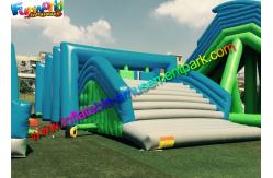 China PVC Tarpaulin Inflatables Obstacle Course , Inflatable Running Obstacles supplier