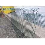 Decorative Welded Wire Fence Panels Corrosion Resistant Simple Structure With Bendings for sale