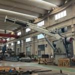 4T 20M Telescopic Boom Offshore Lift Crane Pedestal Mounted for sale