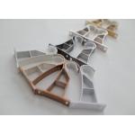 Sliver Aluminum 9cmx5.5cm Curtains Pipe Holder for sale