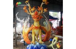 China Mythical Creature Western Dragon Lantern 220V supplier