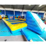 Blow Up Soccer Field Inflatable Football Pitch 12x6x2 meter for sale