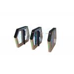 Anti Reverse Speed Gate Turnstile RS485 Dry Contact With Biometrics Swipe Card
