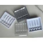 Manufacturer custom ampoule bottle tray, medical packaging disposable blister 5ml packaging 5ml ampoule packaging 5ml medicine packaging 5ml glass bottle packaging for sale