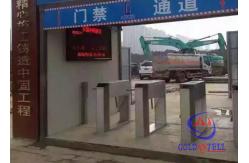 China Bi Directional Semi Automatic Tripod Turnstile Gate With Qr Barcode Reader supplier