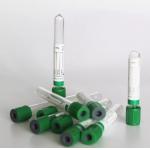 Green Top Customized Size Vacuum Blood Collection Tube For Hospital Use for sale