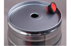 China Homebrew Round Metal Beer Can 5L With Valve And Tape 0.23mm Thickness supplier