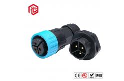 China 250V 5A Circular Waterproof Connector Straight/Angled For Industrial Applications supplier