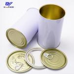 700ml Tall Round Tin Containers D83mm Milk Powder Tin Can For Baby Formula Food for sale
