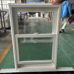 Excellent Weather Resistance Good Corrosion Resistance UPVC Double Hung Window Sample Accepted for sale