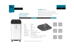 China Amonoy Mini Oxygen Generator 10l 5l Pocket Oxygen Concentrator supplier
