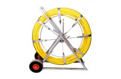 China Duct Rodders Standard And Detectable Fiberglass Rods For Feeding Through Conduit supplier