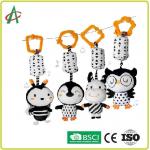 crib Stroller Hanging Toys , 9.45 inches Baby Ring Rattle for sale