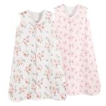 100% Cotton Baby Sleep Sack Soft Baby Wearable Blankets with 2 Way Zipper for sale