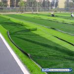 Long Curly 130Stitches/Meter Artificial Synthetic Lawn Turf Grass Carpet