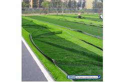 China Long Curly 130Stitches/Meter Artificial Synthetic Lawn Turf Grass Carpet supplier