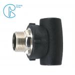 Corrosion Resistant Hdpe Socket Fittings Male Tee PE100 PN16 SDR11 for sale