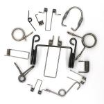 Chair Helical Tension Spring Retractor Black Recliner Extension Springs for sale