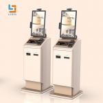 Bank Card Cash QR Code Payment Hotel Self Service Kiosk With 15-32'' LCD TFT Touch Screen for sale