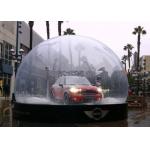 Huge Clear Christmas Snow Globe / Bubble Tent Product Show Case for Auto Display for sale
