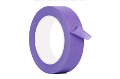 China Quick Stick 48mm Purple Crepe Paper Masking Tape supplier