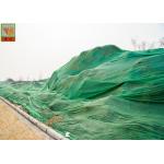 Plastic Ground Netting Erosion Control / Soil Retention Netting Green Color for sale