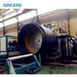 HDPE / PE Spiral Winding Outfall Pipe Extrusion Machine Line for sale